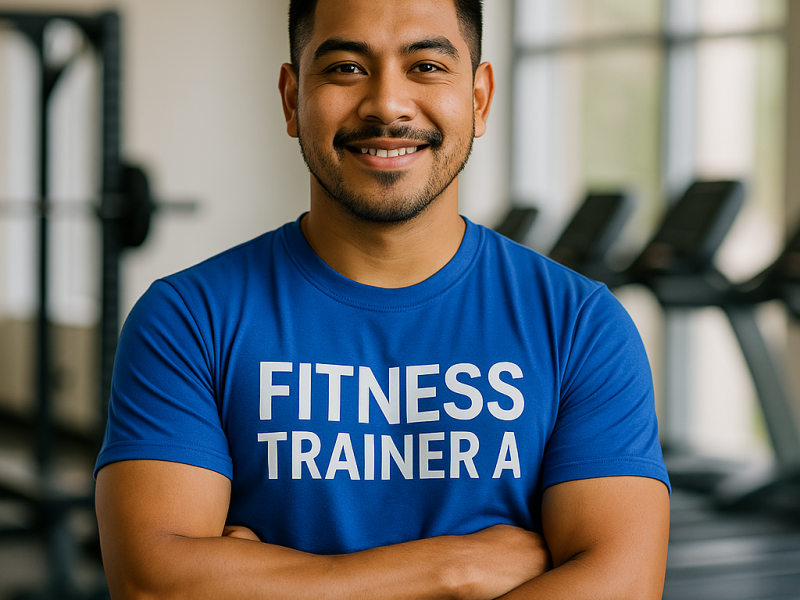 Stage tijdens de Fitnesstrainer A opleiding